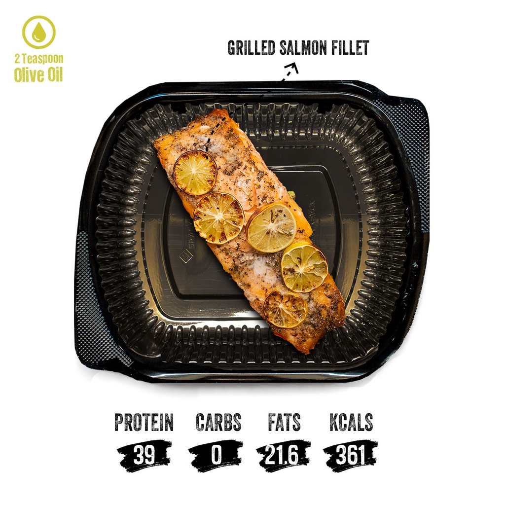 [95609] ​​Grilled Salmon fillet (175g) (None, None, None)
